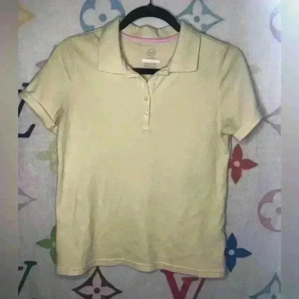 Yellow School Uniform Shirt